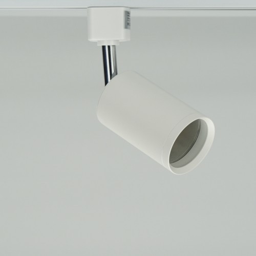 Трековый светильник белый AL155 под лампу GU10 MR16 - Зображення 6