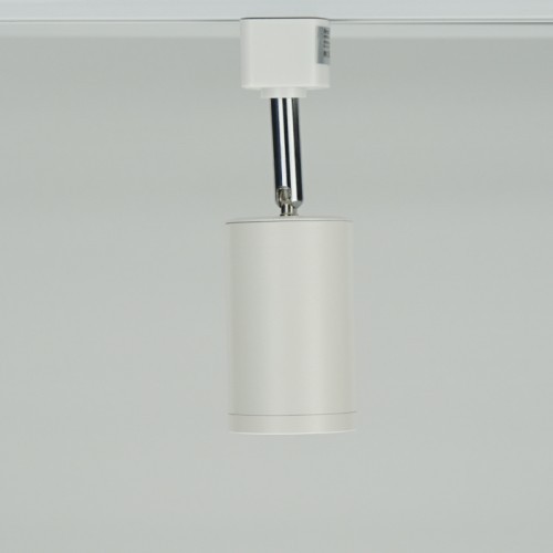 Трековый светильник белый AL155 под лампу GU10 MR16 - Зображення 4