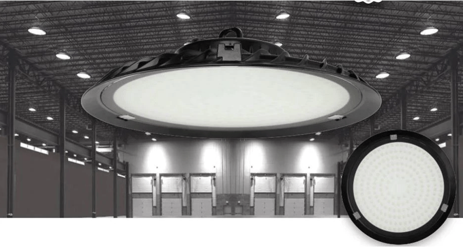 LED світильник промисловий купольний для високої стелі Highbay 100W IP65 10000Лм - Зображення 2