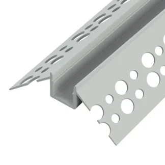 Угловой профиль под гипсокартон для светодиодной ленты алюминиевый 45х20мм LDP-133 (2м)