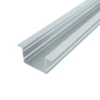 Профиль алюминиевый для светодиодной ленты врезной анодированный ЛПВ20 20х30мм (2м)