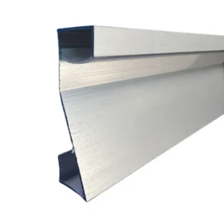 Профиль плинтус алюминиевый для светодиодной ленты анодированный PLP-501 50х14.8мм (2м)