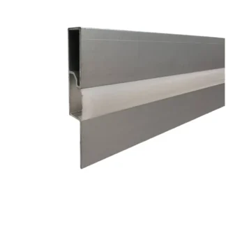 Профиль плинтус алюминиевый для светодиодной ленты анодированный PLP-601 60х10мм (2м)