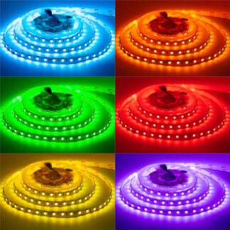 Світлодіодна стрічка RGB 12V AVT smd5050 96LED/м IP20