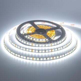 Світлодіодна стрічка біла холодна 24V AVT smd2835 120LED/м IP20