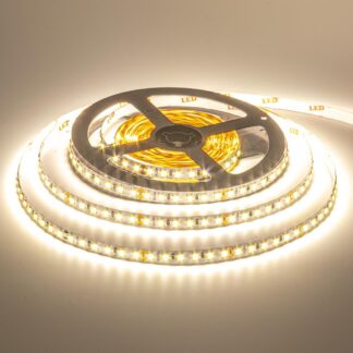 Світлодіодна стрічка біла тепла 24V AVT smd2835 120LED/м IP21