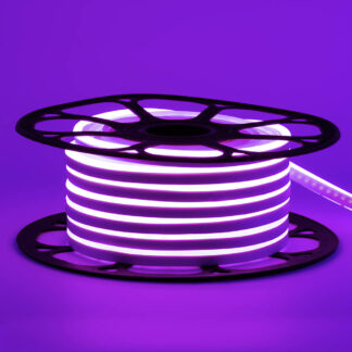 Світлодіодний неон AVT темно-рожевий 2835 12V 11W/m IP65 6*12mm