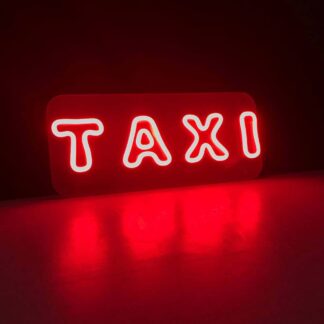 Неонова вивіска на замовлення TAXI (300х130)