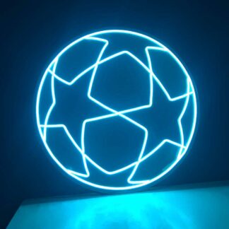 Неонова вивіска для подарунку "М‘яч" (500х500)