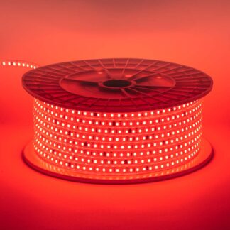 Світлодіодна стрічка червона 220V герметична AVT smd2835 120LED/м 9Вт/м IP65 11х5.5mm
