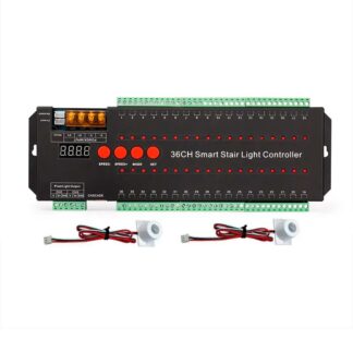 Сенсорний контролер для світлодіодного підсвічування сходів (до 36 ступенів) 25А DC5-24V 36 каналів