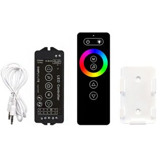 LED Контролер RGB RF Music 18А DC12-24V Радіо - Сенсорний 6 кнопок