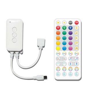 LED Контролер RGB WIFI Tuya 12А DC5-24V - 44 кнопки+3 кнопки