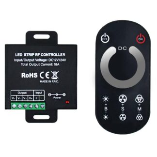 LED димер  RF 18A DC12-24V Радіо - Сенсорний 8 кнопок