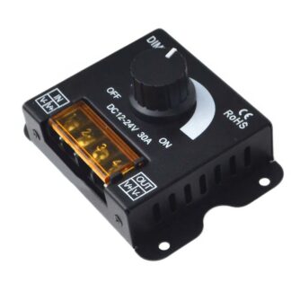 LED димер одноканальний 30A DC5-24V - Ручне регулювання