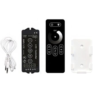 LED димер RF Music 2-канальний 12A DC12-24V Радіо - Сенсорний 8 кнопок