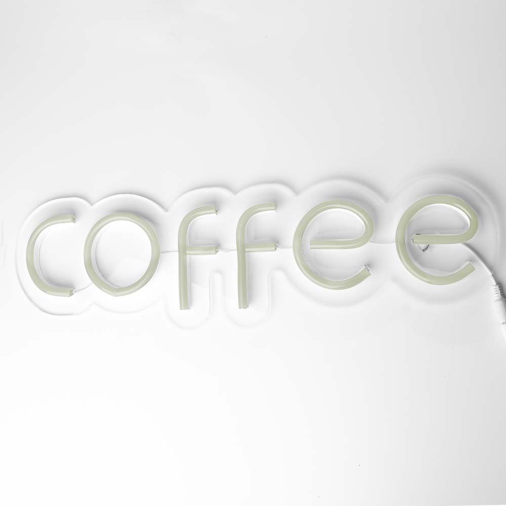 Неонова вивіска для кав'ярні "COFFEE" RGB (з контролером) (480х145) - Зображення 3