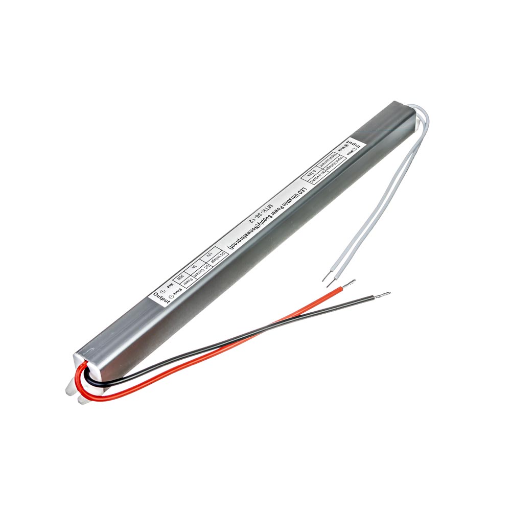 Led блок живлення 12V 3A 36Вт IP20 SLIM - Зображення 2