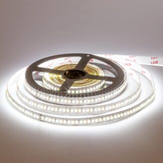 Світлодіодна стрічка холодна біла 12V AVT smd2835 204LED/м IP20