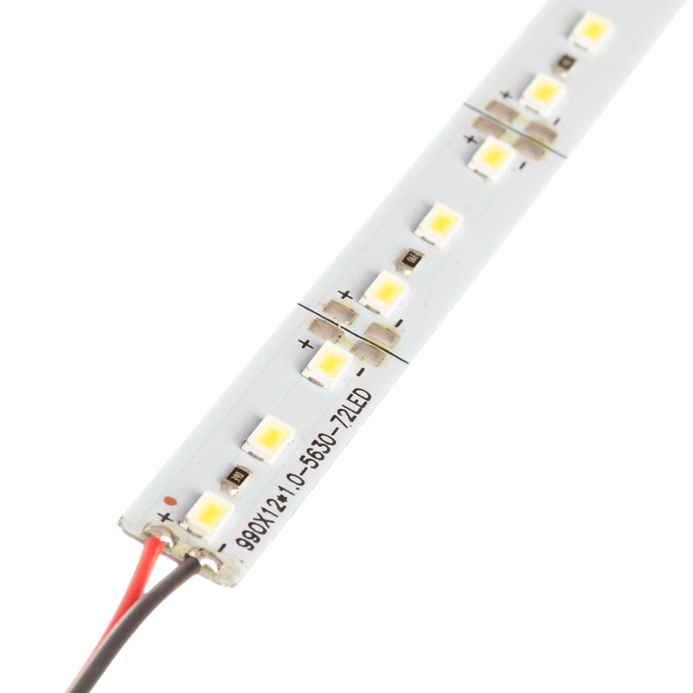 Світлодіодна лінійка холодна біла 12V (скотч) smd5630 18Вт IP20 100см - Зображення 2