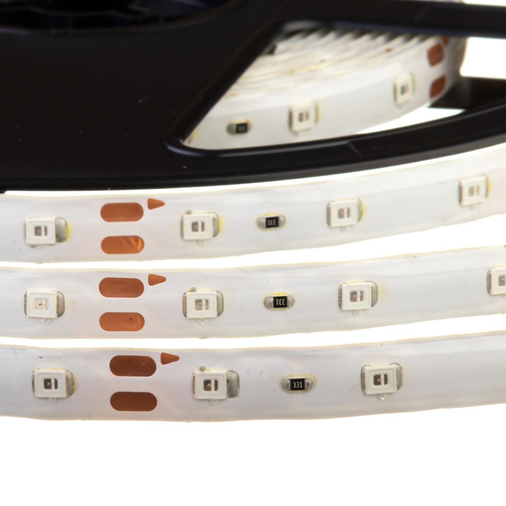 Світлодіодна стрічка жовта 12V smd2835 60LED/м IP65 - Зображення 3