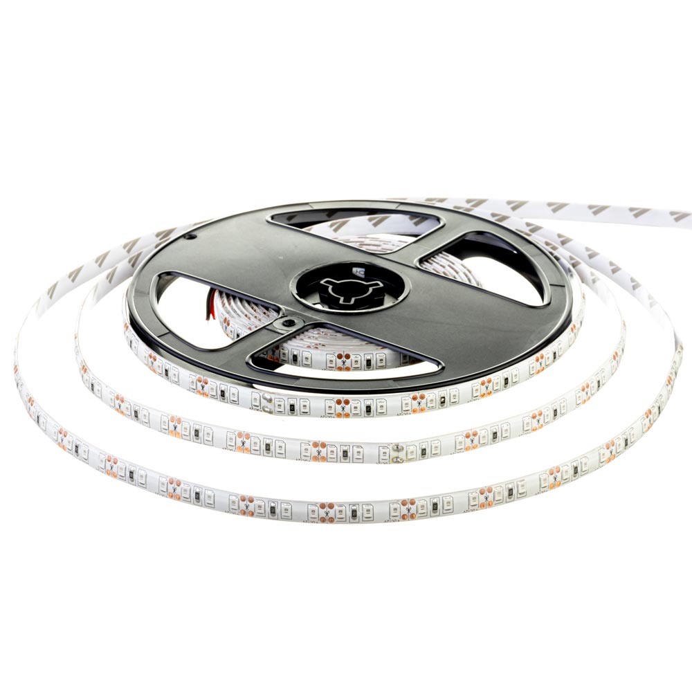 Світлодіодна стрічка жовта 12V smd2835 120LED/м IP20 - Зображення 2