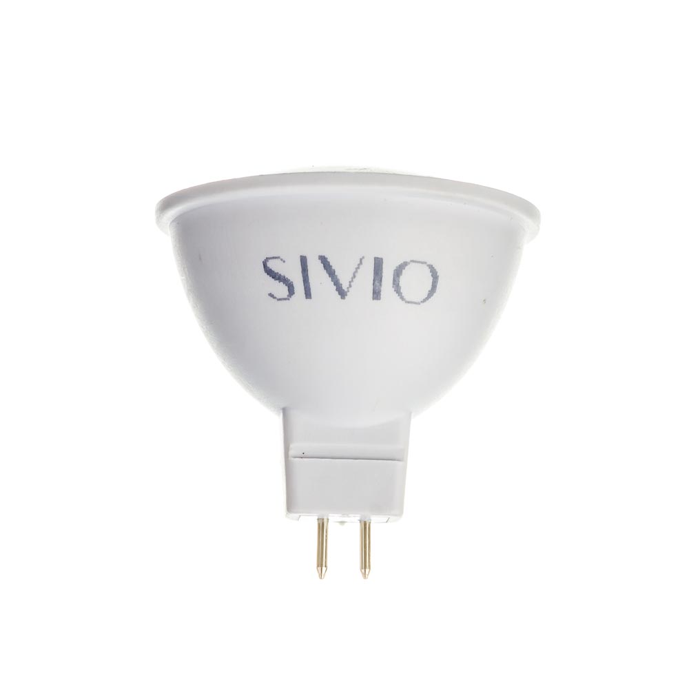 LED лампа GU5.3 5W MR16 нейтральна біла 4100К SIVIO - Зображення 2