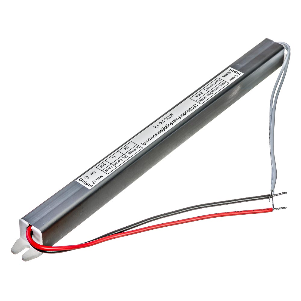Led блок живлення 12V 2A 24Вт IP20 SLIM - Зображення 2
