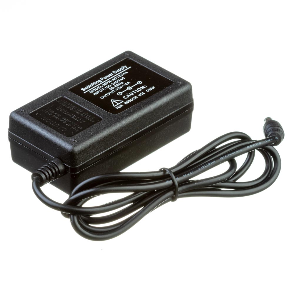 Led блок живлення 12V 3А 36Вт зі штекером і кабелем живлення - Зображення 2