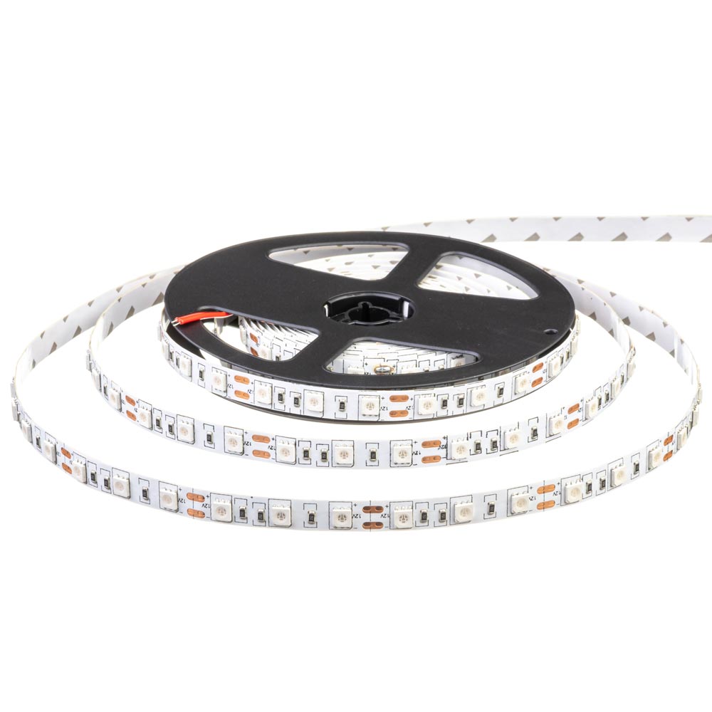 Світлодіодна стрічка синя 12V smd5050 60LED/м IP20 - Зображення 2
