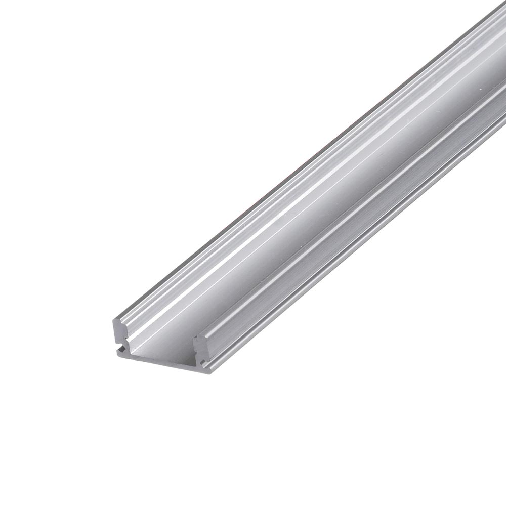 Алюмінієвий профіль для світлодіодної стрічки накладної 2м ПФ-15 Алюмінієвий профіль для світлодіодної стрічки накладної 2м ПФ-15 - Зображення 2