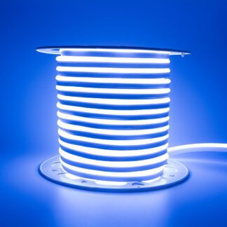 Неонова стрічка світлодіодна синя AVT 220V smd2835 120LED/м 7Вт/м IP65