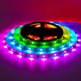 Світлодіодна стрічка адресна AVT 5V smd5050 WS2812 30LED/м IP120