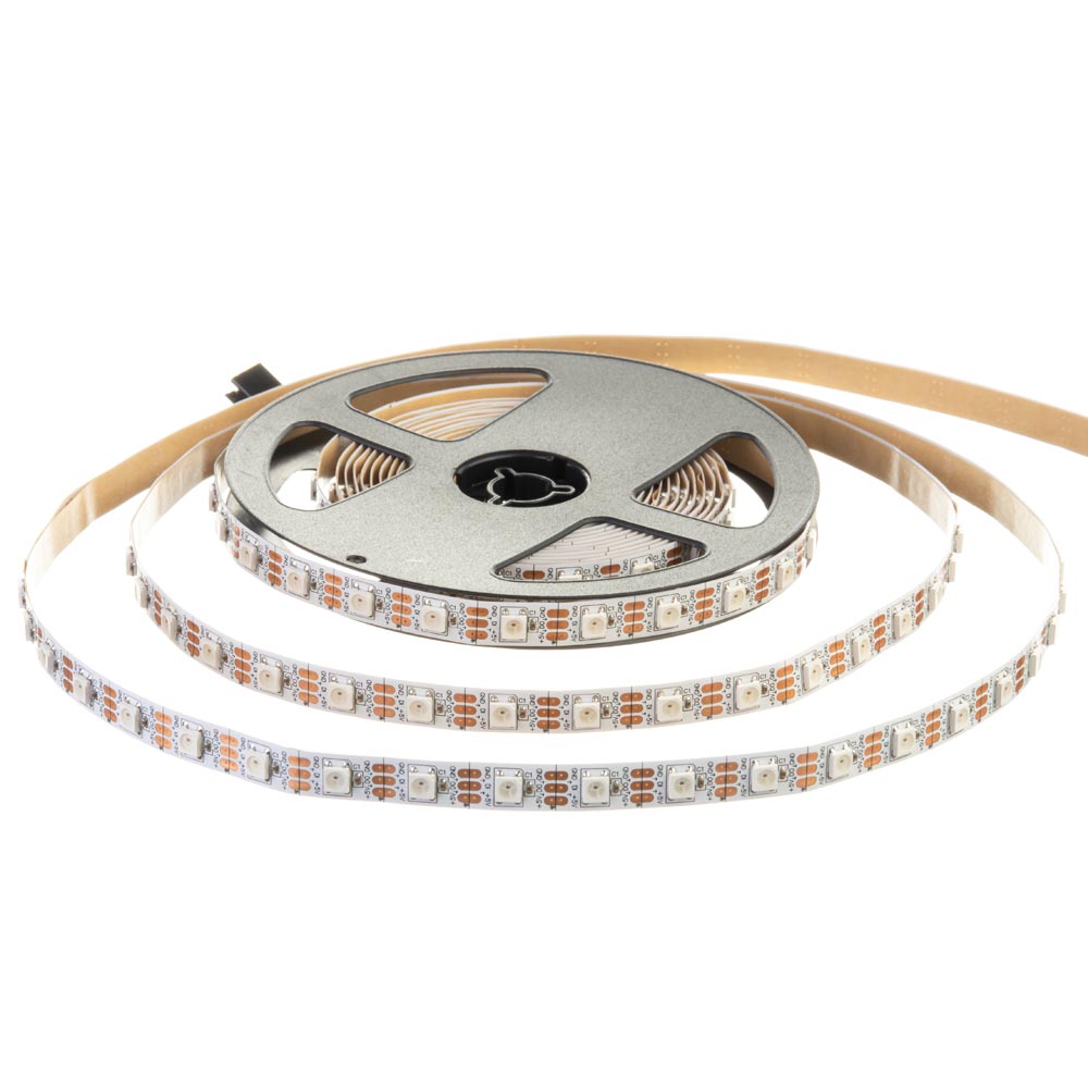 Світлодіодна стрічка адресна AVT 5V smd5050 WS2812B 60LED/м IP120 - Зображення 2