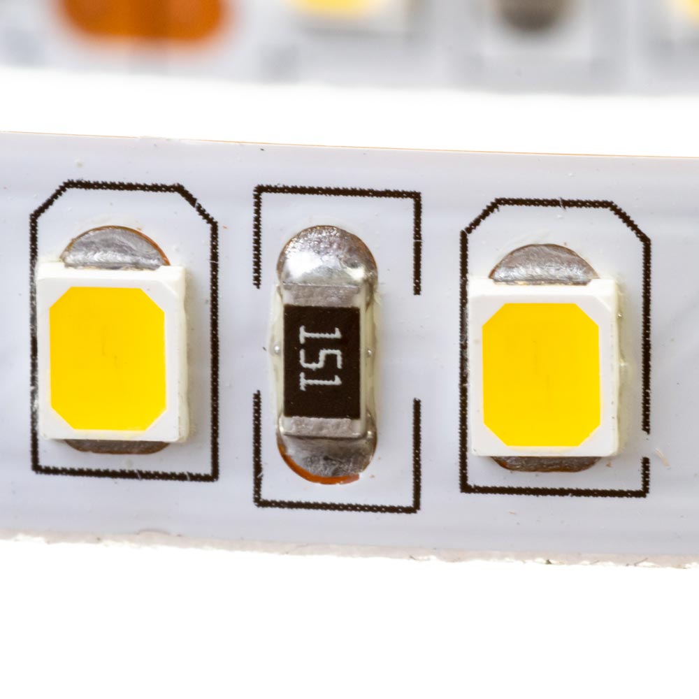 Світлодіодна стрічка нейтральна біла 24V AVT smd2835 120LED/м IP20 - Зображення 3