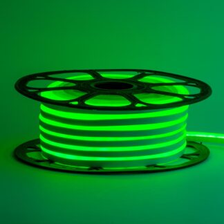 Неонова стрічка світлодіодна зелена 12V 6х12 AVT-smd2835 120LED/м 11 Вт/м IP65
