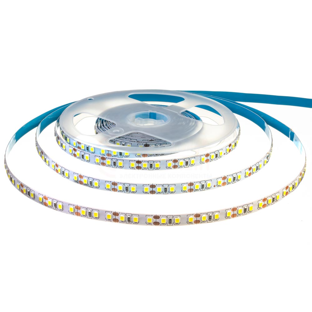 Світлодіодна стрічка біла 12V AVT-Prof smd2835 120LED/м IP20 - Зображення 2