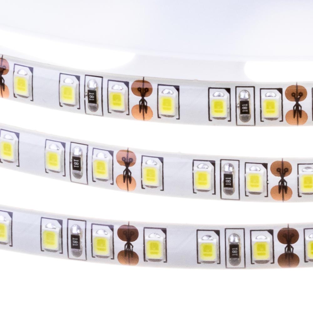 Світлодіодна стрічка біла 12V AVT-New smd2835 120LED/м IP65 - Зображення 3