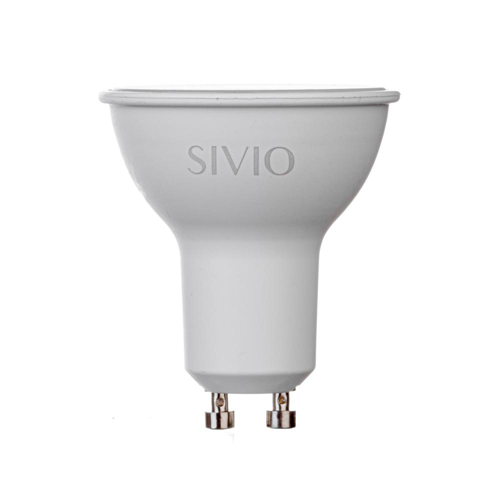 LED лампа GU10 MR16 7W нейтральна біла 4100К SIVIO - Зображення 2