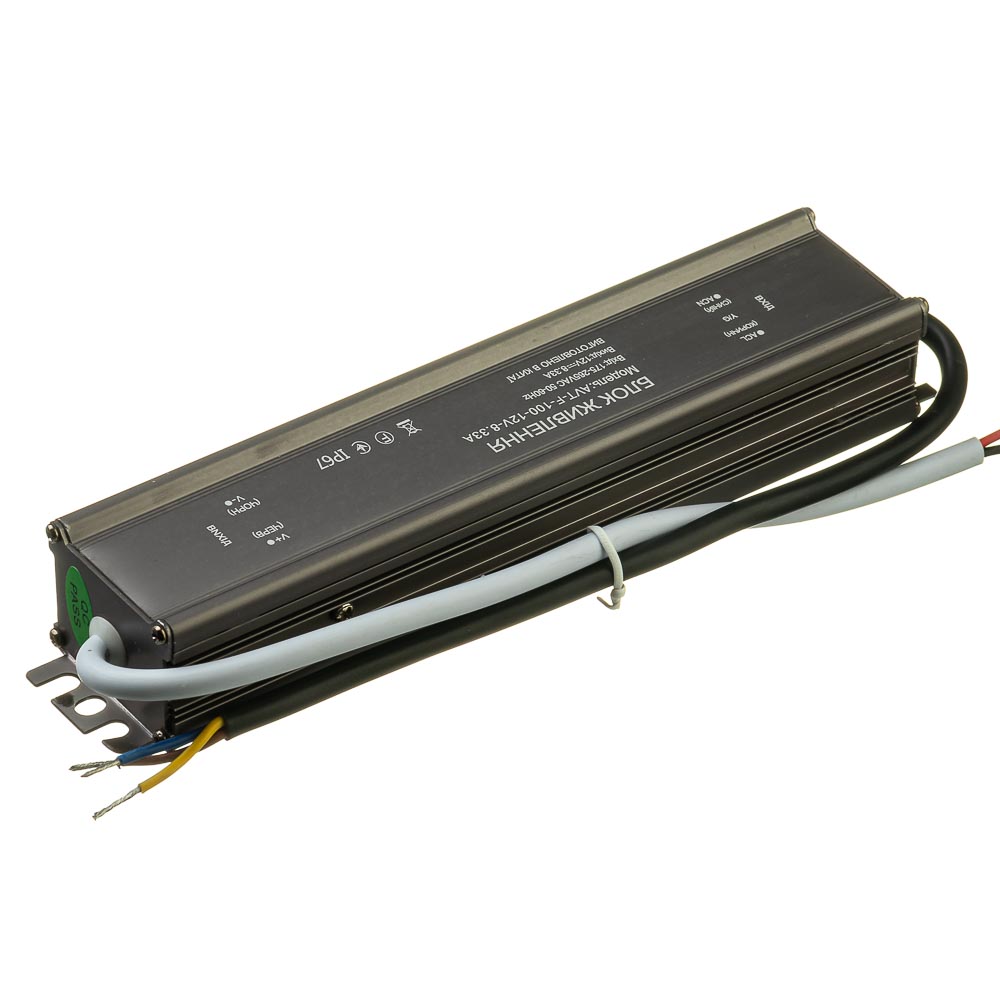 Led блок живлення 12V (герметичний) 8,33А 100Вт - Зображення 2