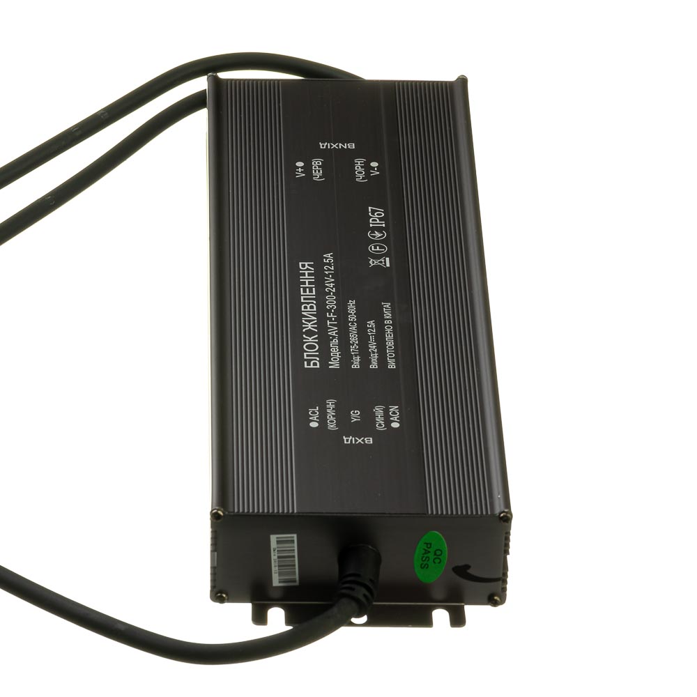 Led блок живлення AVT 24V (герметичний) 12,5А 300Вт AVT - Зображення 4