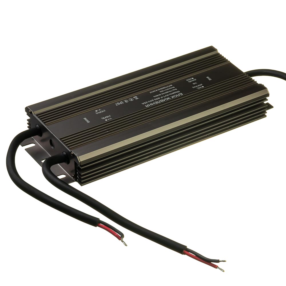 Led блок живлення AVT 24V (герметичний) 25А 600Вт AVT - Зображення 2