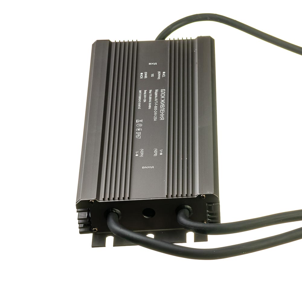 Led блок живлення AVT 24V (герметичний) 25А 600Вт AVT - Зображення 3
