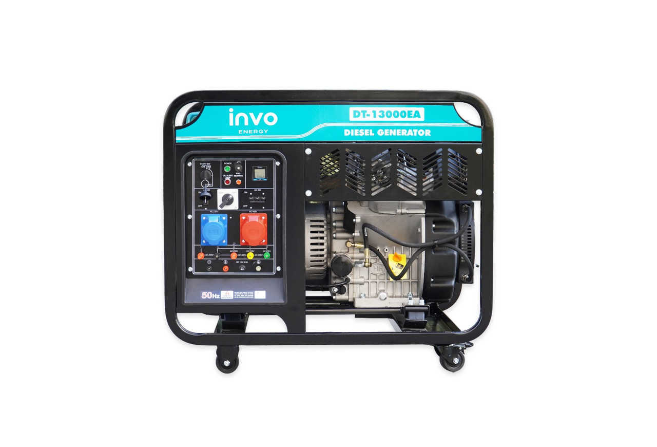 Дизельний генератор INVO DТ-13000EA, 12/13кВт, 230/380В