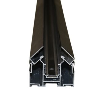 Комплект гарпунної системи під натяжну стелю 2 м 62,1*59,6 мм, чорний