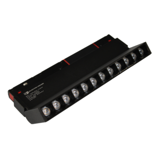 LED світильник трековий магнітний Magnetic Light поворотний 12Вт 3000K 1020 Лм , чорний