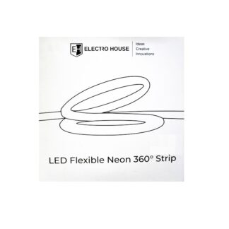 LED стрічка Neon 360 Ø24 мм 5 м , 30Вт 24В SMD2835, 360 діодів, теплий білий 3000K, серія Neon, гарантія 3 роки