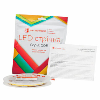 LED стрічка 10Вт 24В  COB  320 діодів, фіолетовий, серія COB, гарантія 3 роки